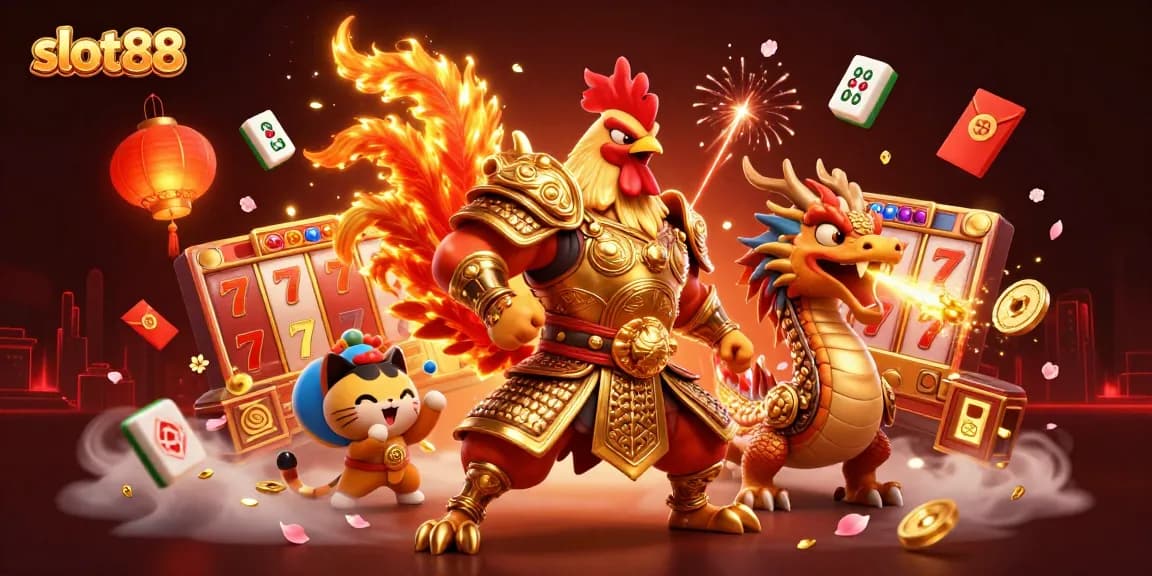 Slot88 tawarkan jackpot menarik dengan karakter berwarna-warni di permainan slot online.