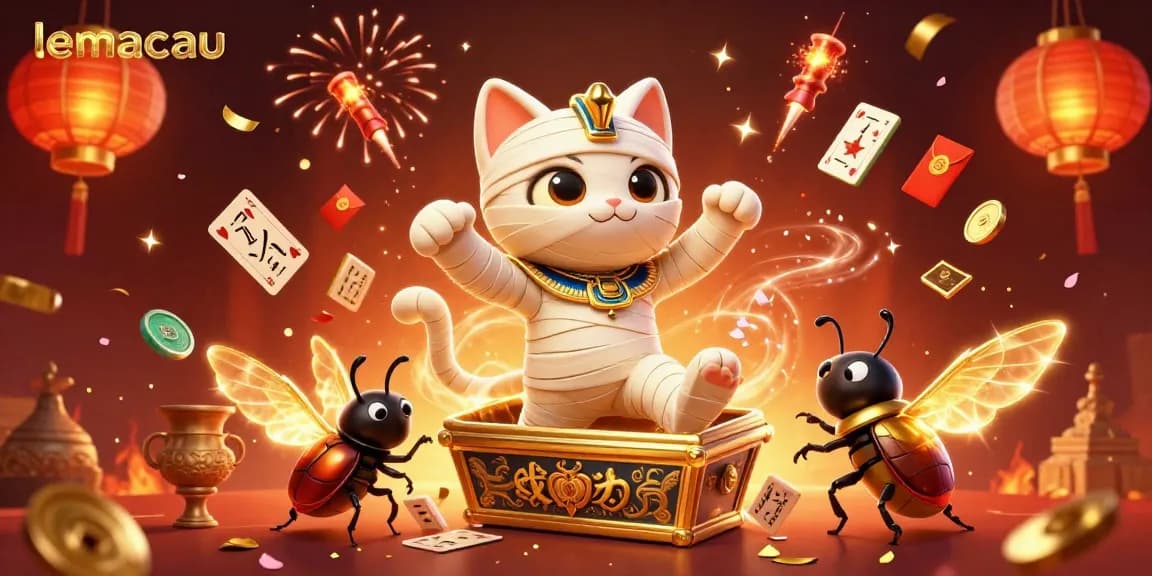 Play exciting live casino games at lemacau, featuring a unique Egyptian theme!
