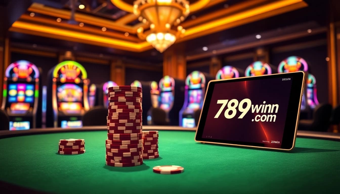 Experience the thrill of winning at 789win.com with vibrant casino tables and engaged players.