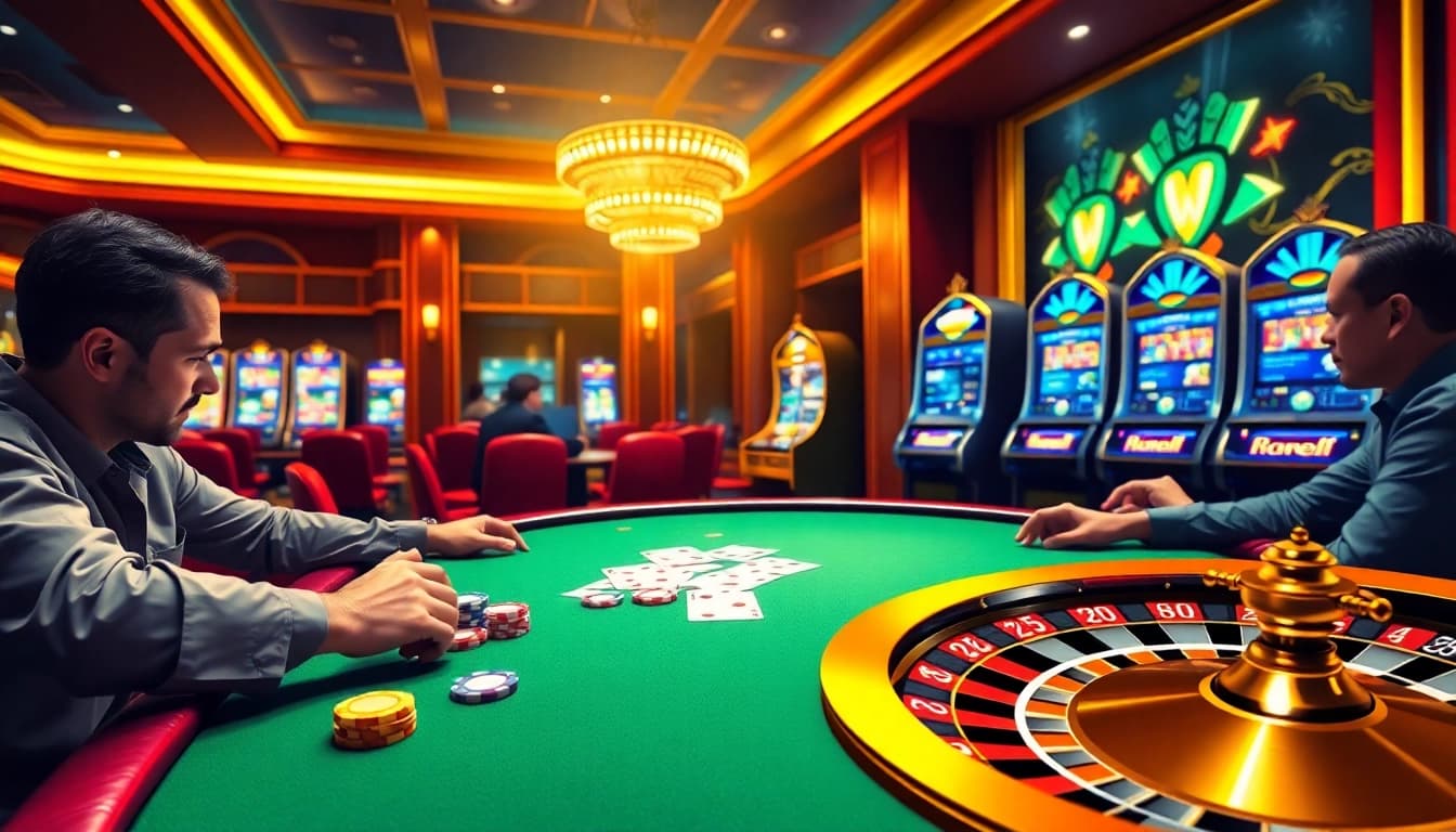 Experience the thrill of casino gaming at https://soibet.vision/ with exciting poker and vibrant visuals.