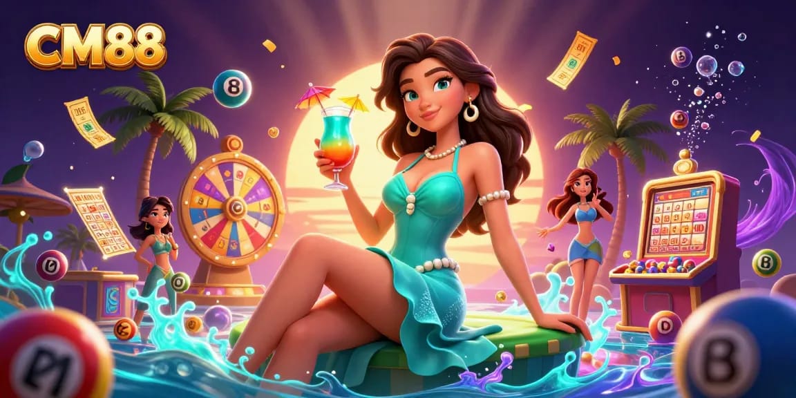 Experience CM88 excitement with vibrant lotteries and glamorous gaming atmospheres.