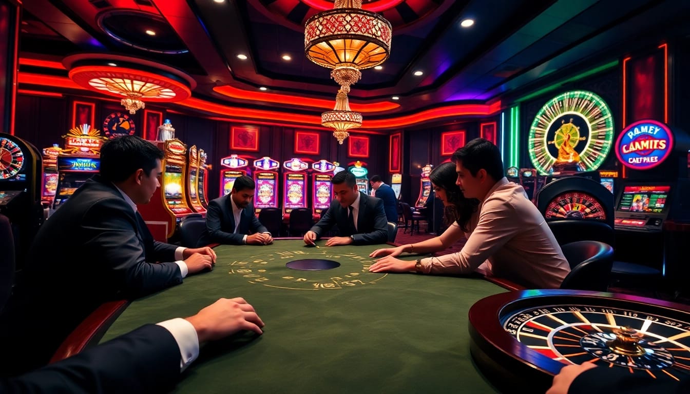 Rasakan kemenangan mendebarkan di meja poker Dewanaga89 dengan visual kasino yang penuh warna.
