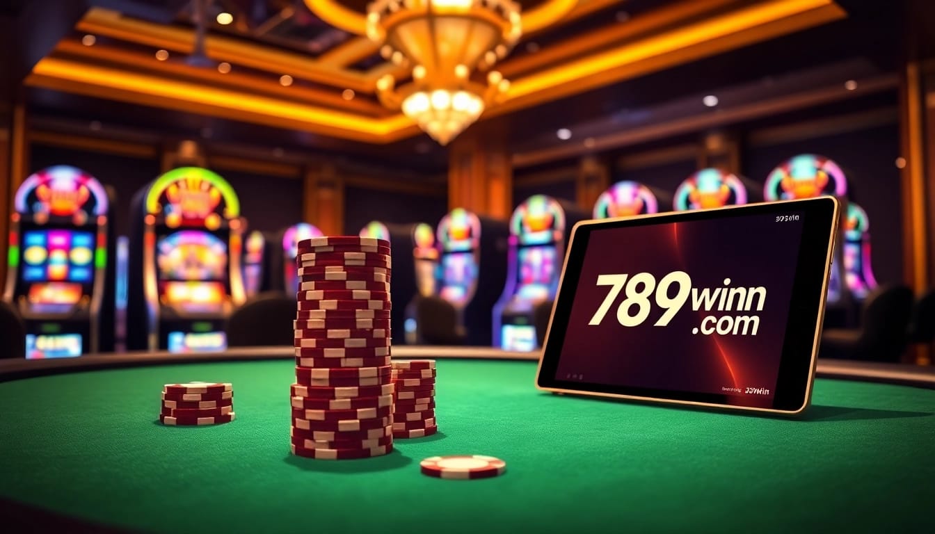 Experience the thrill of winning at 789win.com with vibrant casino tables and engaged players.