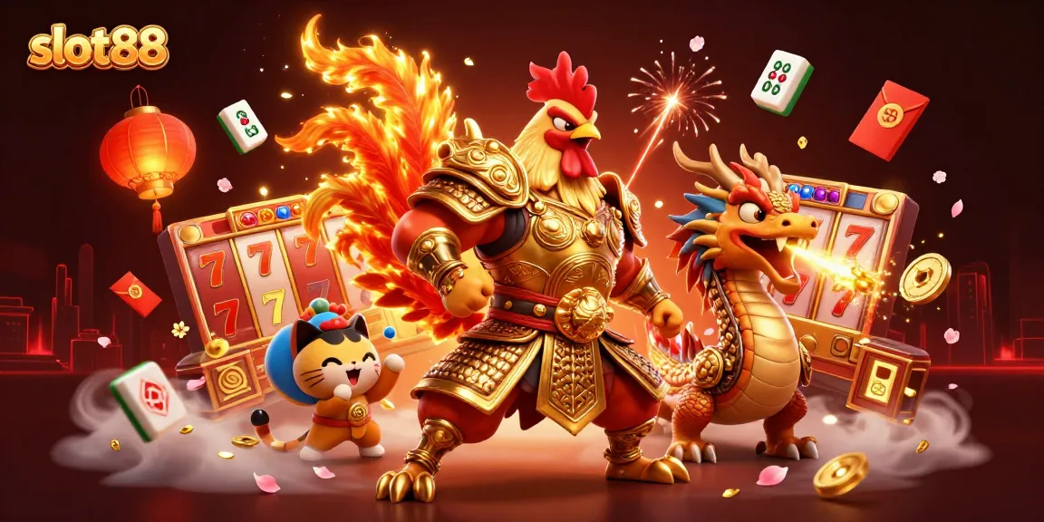 Slot88 tawarkan jackpot menarik dengan karakter berwarna-warni di permainan slot online.
