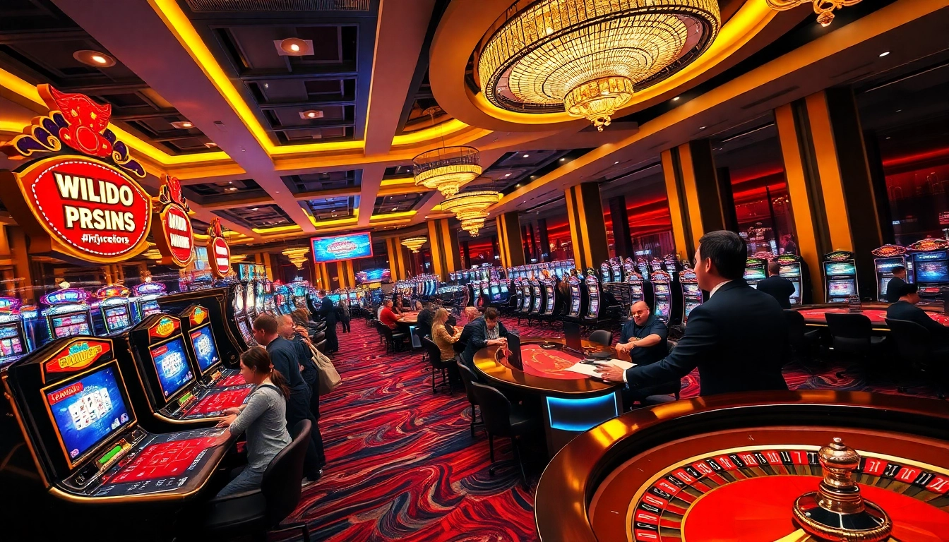 Experience luxury gaming excitement at https://gg88live.com/ with bustling casino action and vibrant décor.