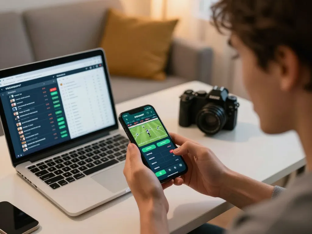 Place bets and engage live with mposport's app featuring real-time odds and match details