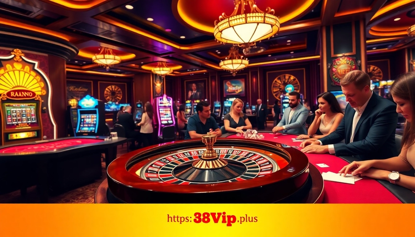 Engage in thrilling games at https://68vip.plus/ with vibrant casino atmosphere and professional gamblers.