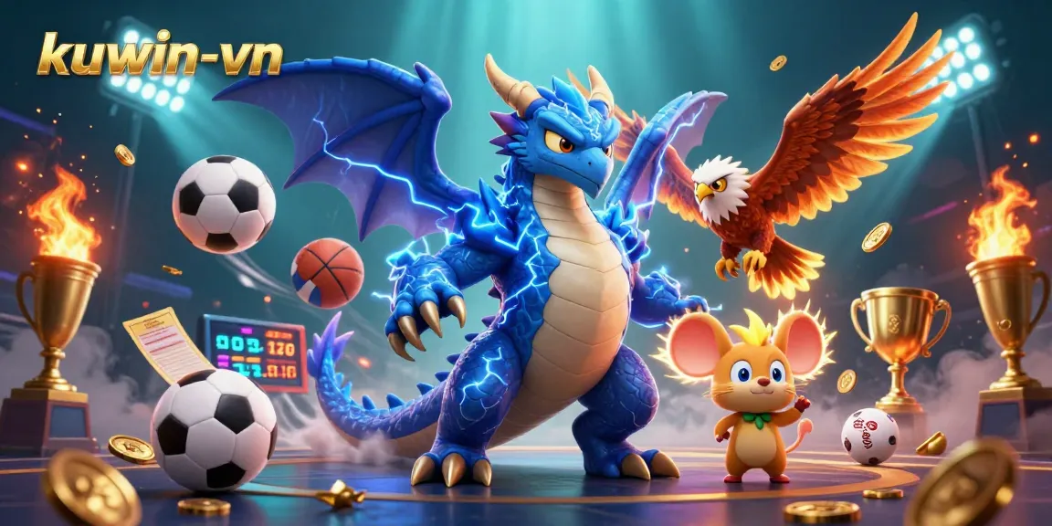 Engage with the thrilling action of kuwin-vn while exploring electrifying dragon-themed gambling adventures.
