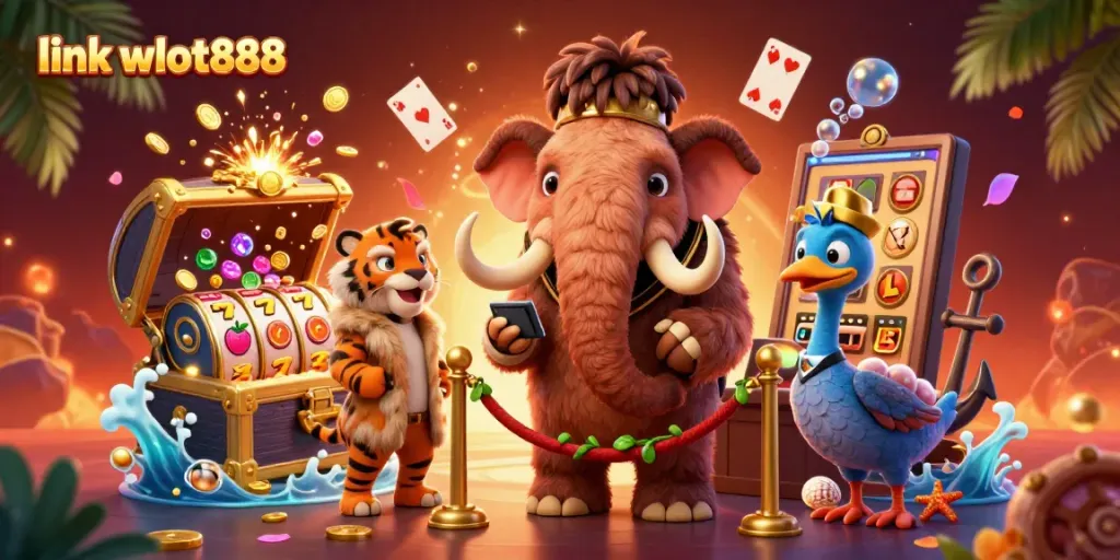 Menggabungkan elemen slot dan kasino, link wslot888 menyemarakkan suasana promo dengan bouncer beruang mamut.