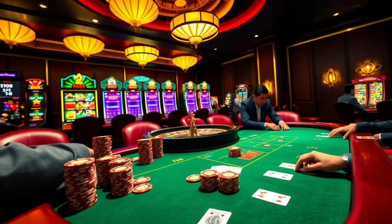 Experience the excitement at https://soibet.black/ with luxurious casino games, poker tables, and roulette wheels.