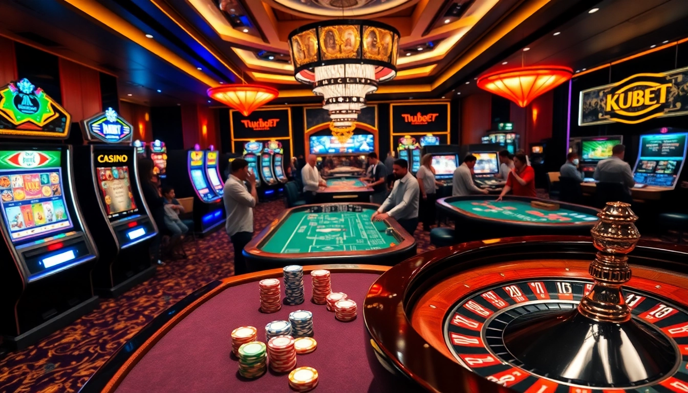 Experience the excitement of kubet casino with vibrant games and engaging player interactions.