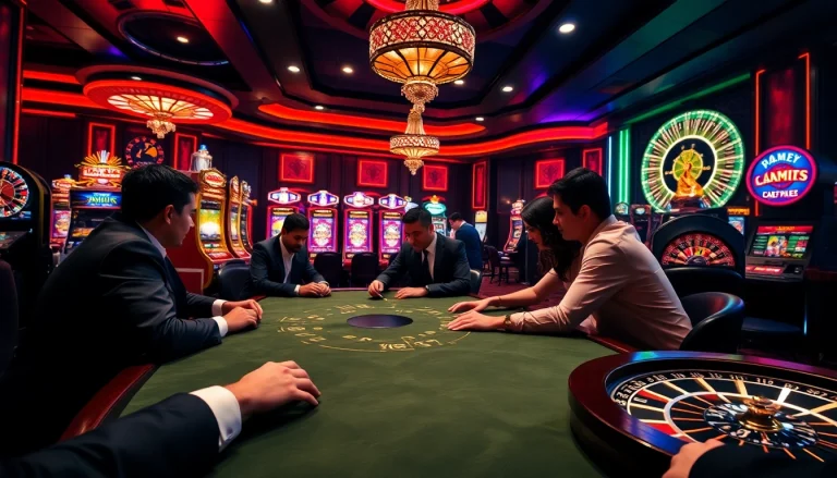 Rasakan kemenangan mendebarkan di meja poker Dewanaga89 dengan visual kasino yang penuh warna.