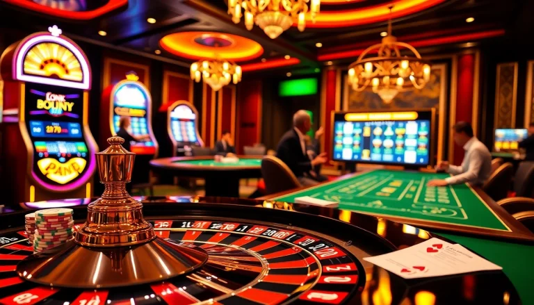 Experience the thrill at link 88i with vibrant casino action featuring roulette and blackjack.
