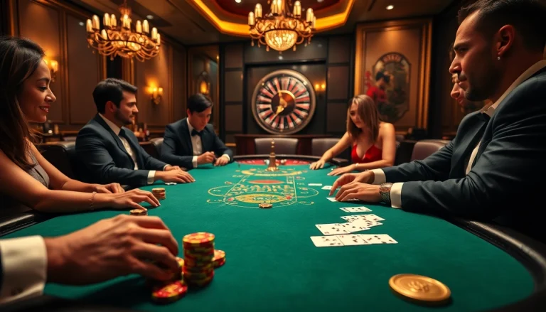 Experience the high stakes and luxury of the Clube VIP HHBET at an elite poker table.