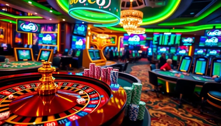 Experience thrilling gameplay at ABC8 with exciting table games, slots, and live betting options.