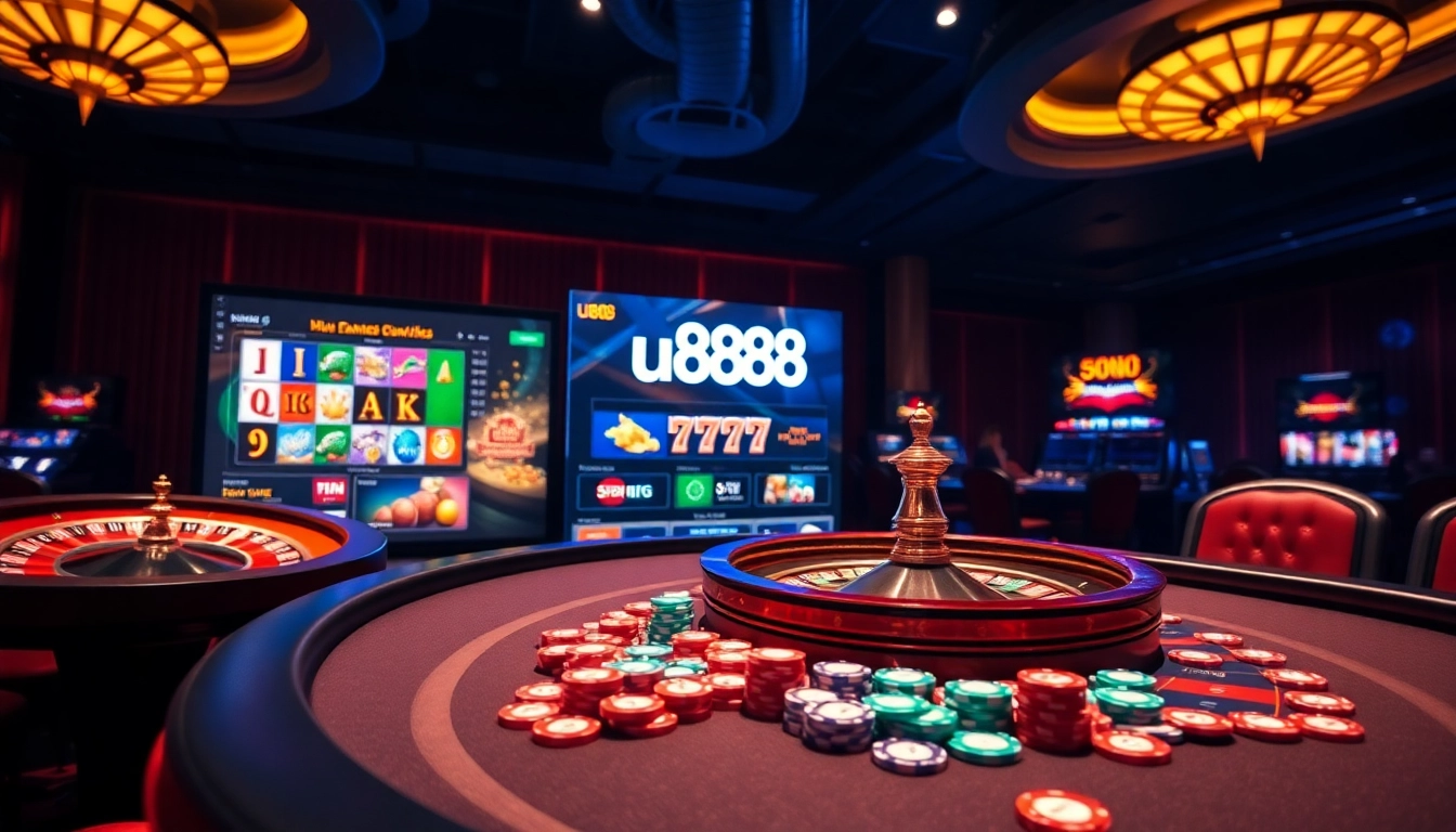 Experience the thrill of u888 online casino with colorful games, exciting actions, and luxury.