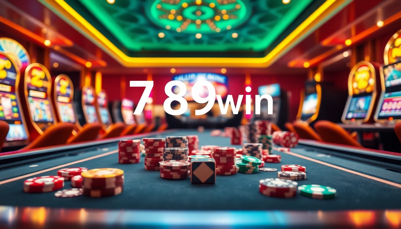 Experience the excitement of 789win with vibrant casino tables and interactive betting.