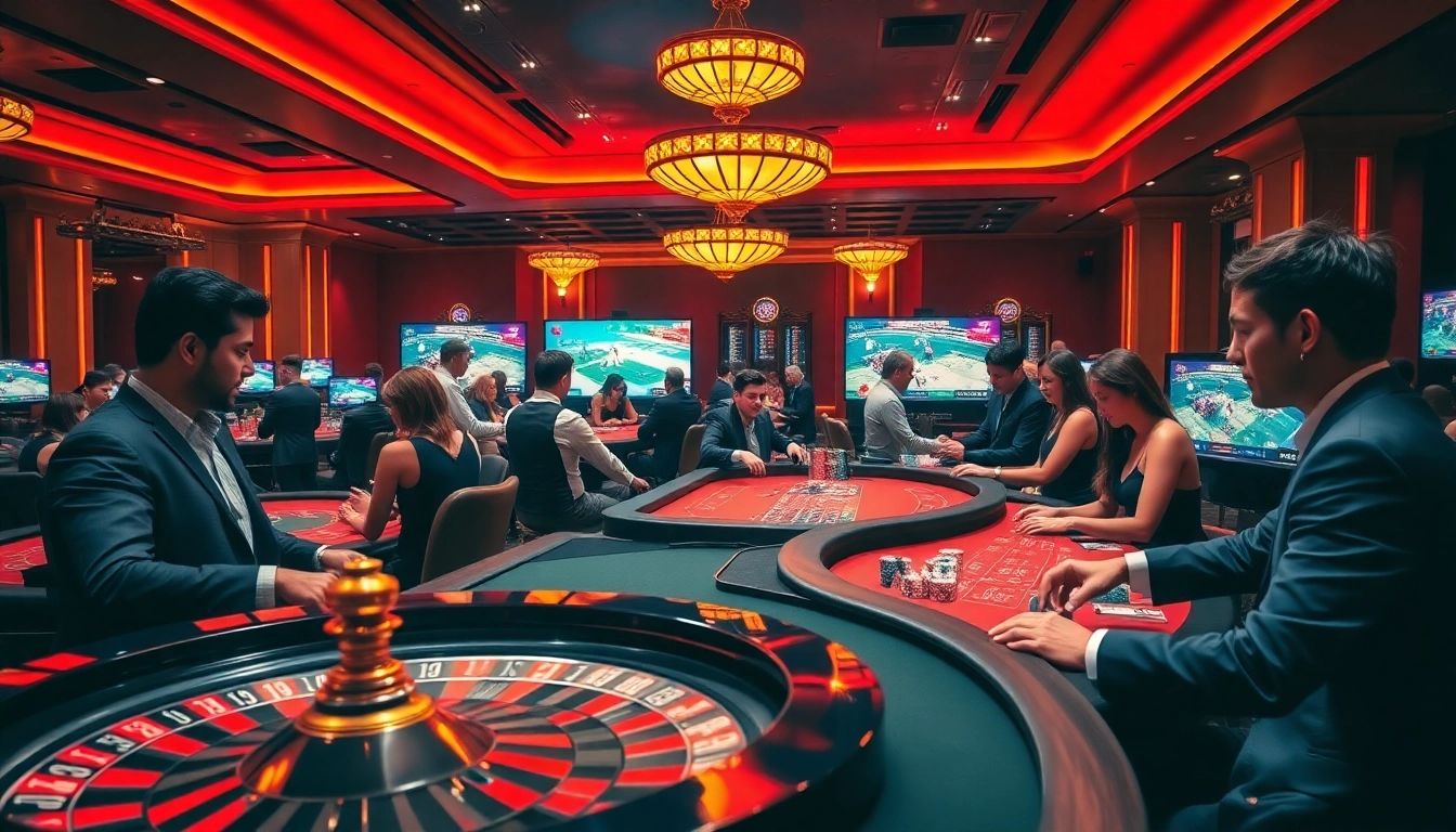 Experience thrilling gameplay at jun88 com with vibrant casino tables and exciting betting opportunities.