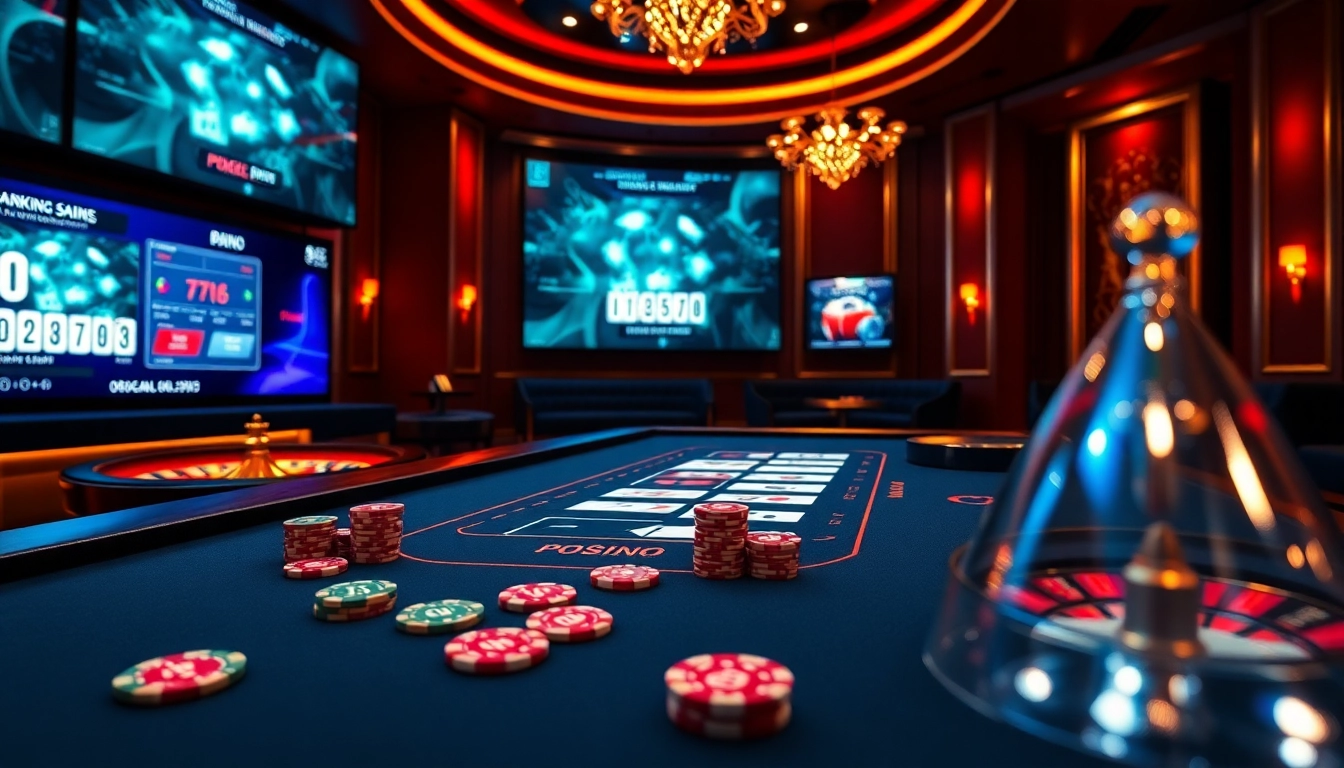 Experience the excitement of online poker with the 7xl download, featuring a vibrant casino atmosphere.