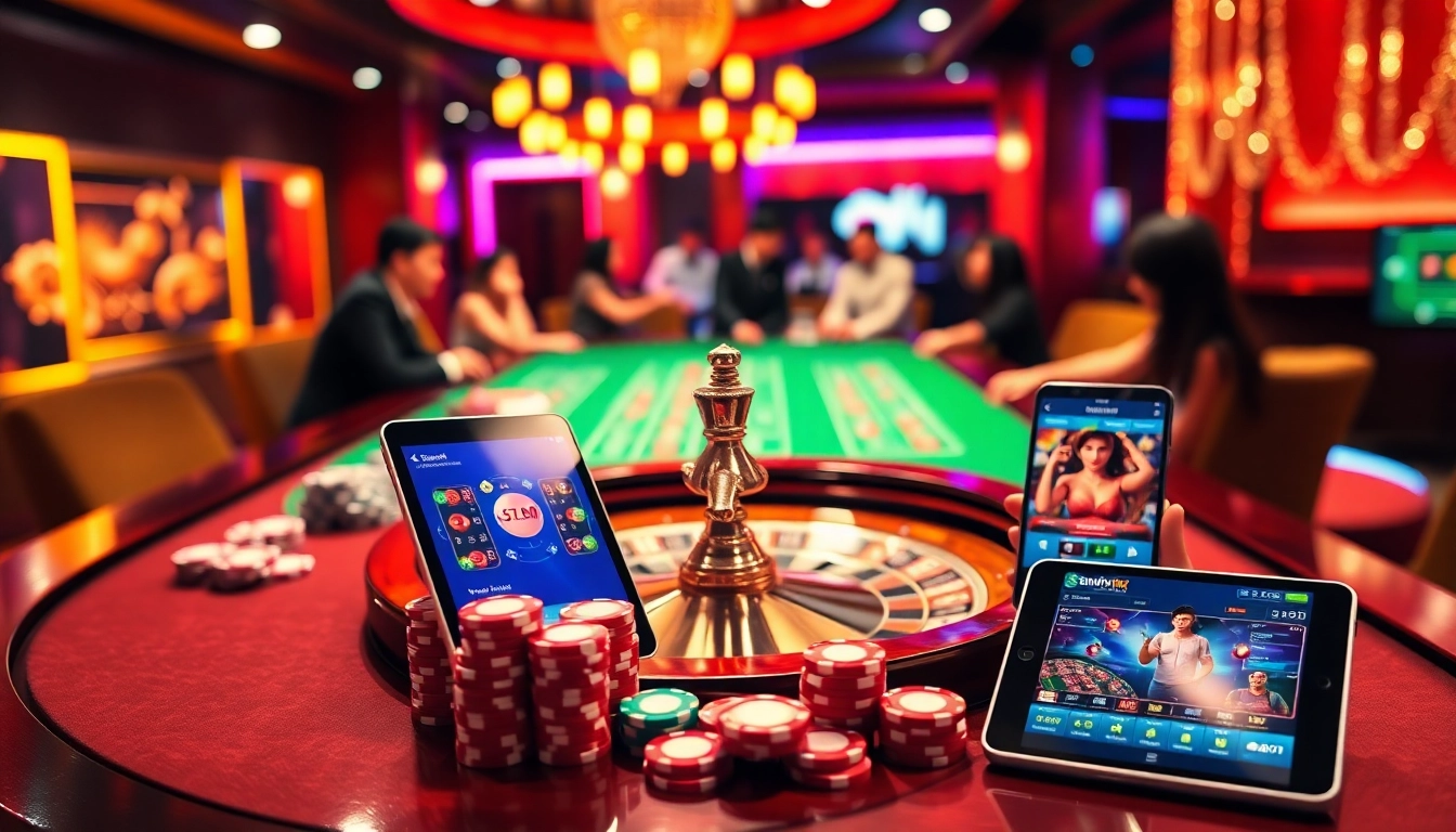 Experience the thrill of online gambling with sunwin's exciting games and vibrant casino atmosphere.